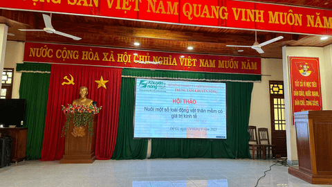 Trung tâm Khuyến nông tỉnh Gia Lai tổ chức hội thảo nuôi động vật thân mềm có giá trị kinh tế